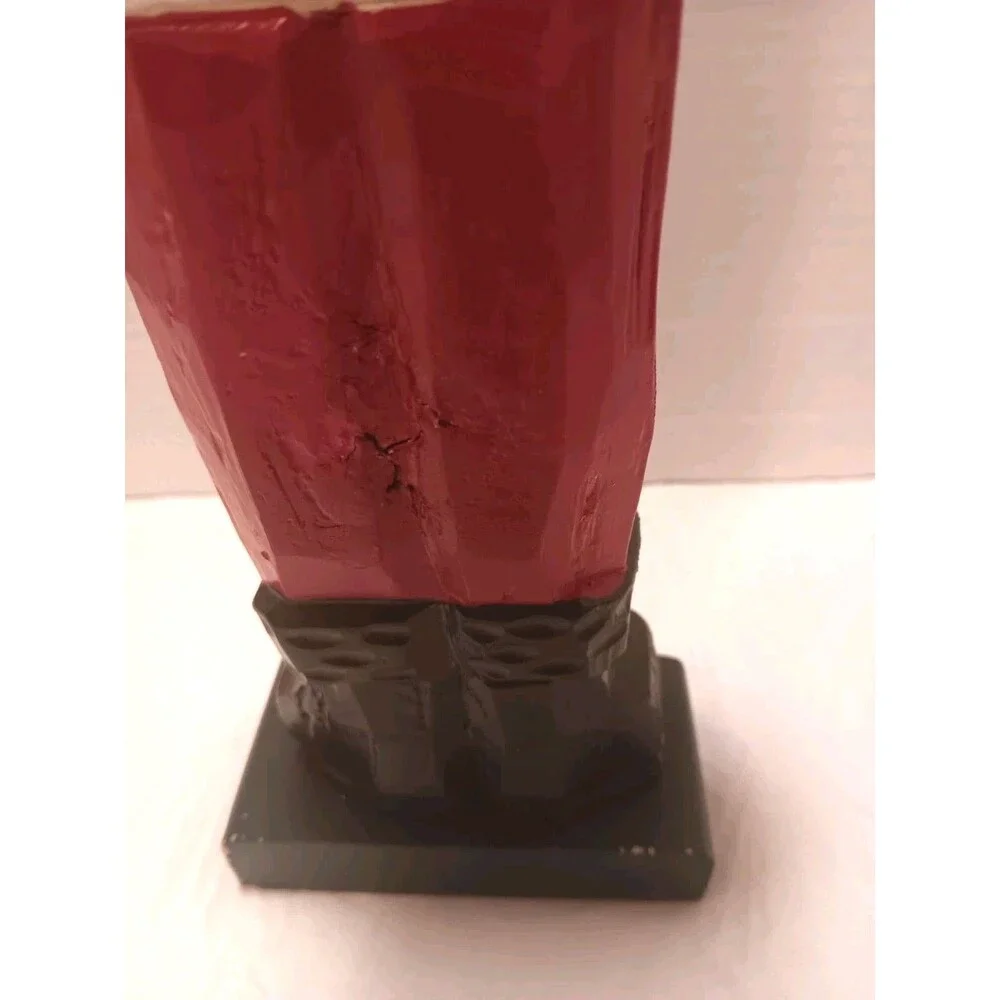 Vtg 1994 Mercuries Old World Santa Figurine 1848 Switzerland Wood Carved